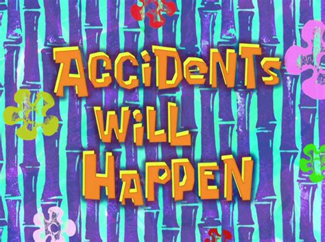 spongebob accidents will happen episode